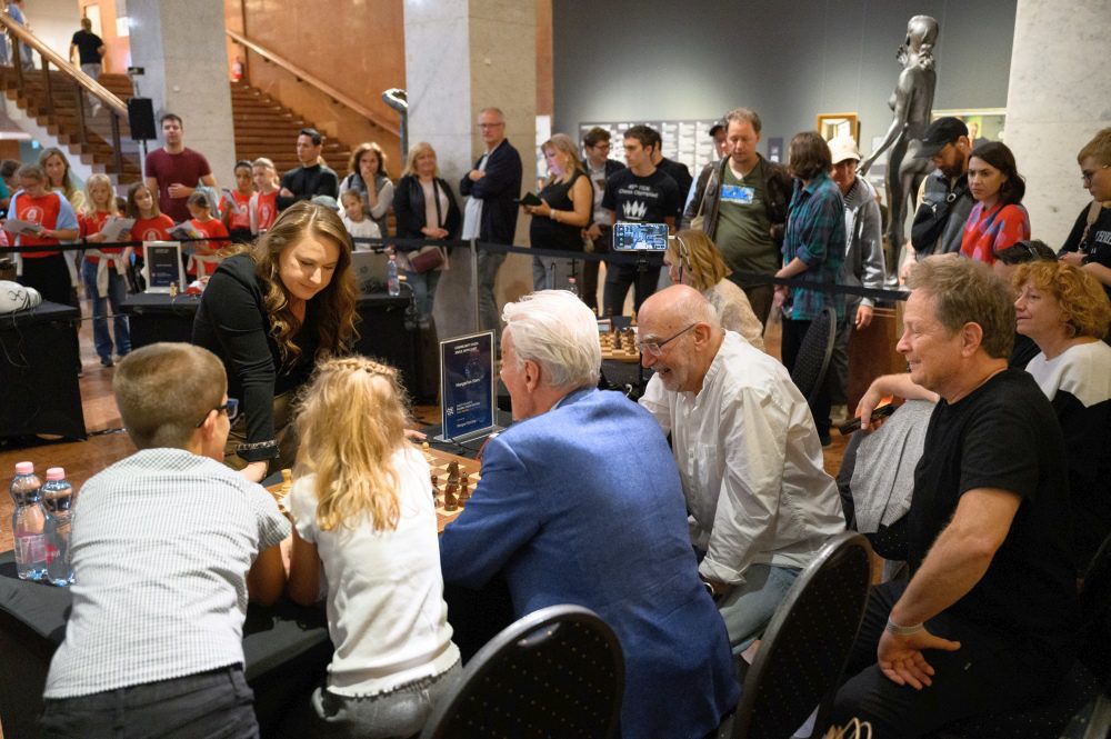 El 11º Festival Mundial de Ajedrez de Judit Polgar atrae a miles de personas