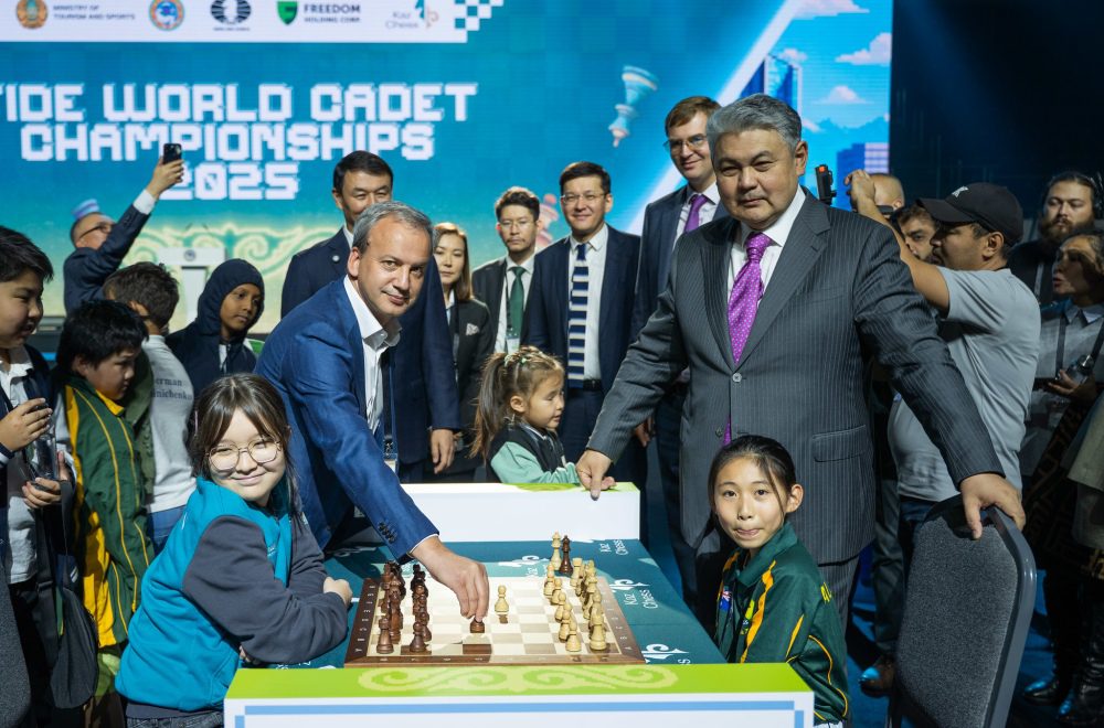 El Campeonato Mundial de Ajedrez Cadetes 2025 comienza en Almaty, Kazajstán