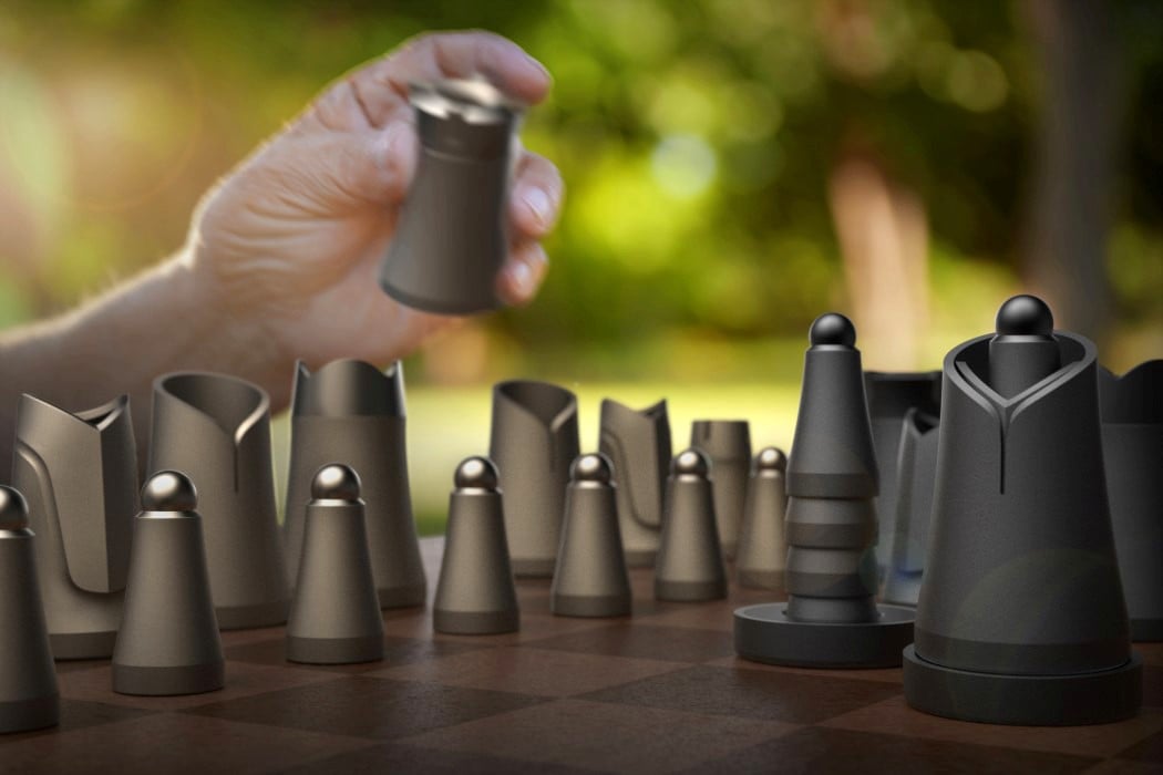 Piezas de ajedrez anidadas que crean la ilusión de 'consumir' a los jugadores derrotados 9 Piezas de ajedrez anidadas que crean la ilusión de ‘consumir’ a los jugadores derrotados