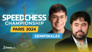 Dios del Blitz vs. El Príncipe, Hikaru Nakamura vs. Alireza Firouzja | 1ª Semifinal SCC en direct…