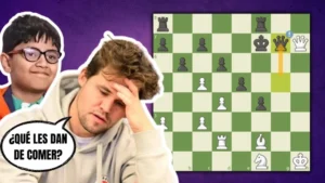 ¡Aarit Kapil (9 años) HACE SUFRIR a Magnus Carlsen! 😱