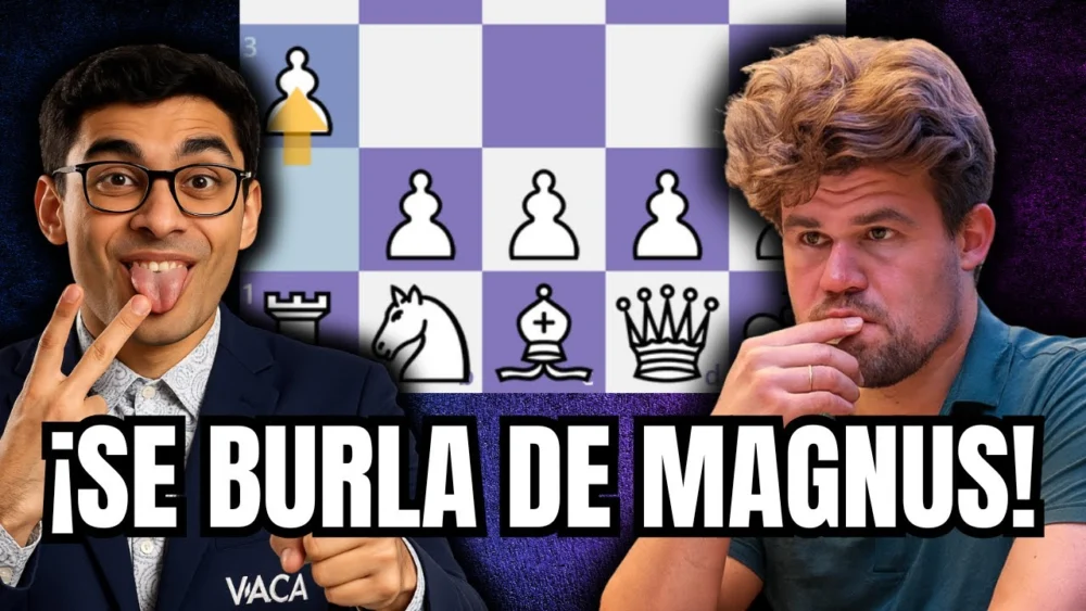 Miniatura del video: ¡TROLEAN AL MEJOR DEL MUNDO! 🤯: Mendonca vs Carlsen (Titled Tuesday Grand Prix 2025)