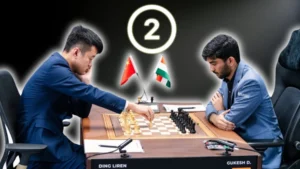 Miniatura del video: Ding vs Gukesh | Campeonato Mundial de Ajedrez 2024 | Partida 2
