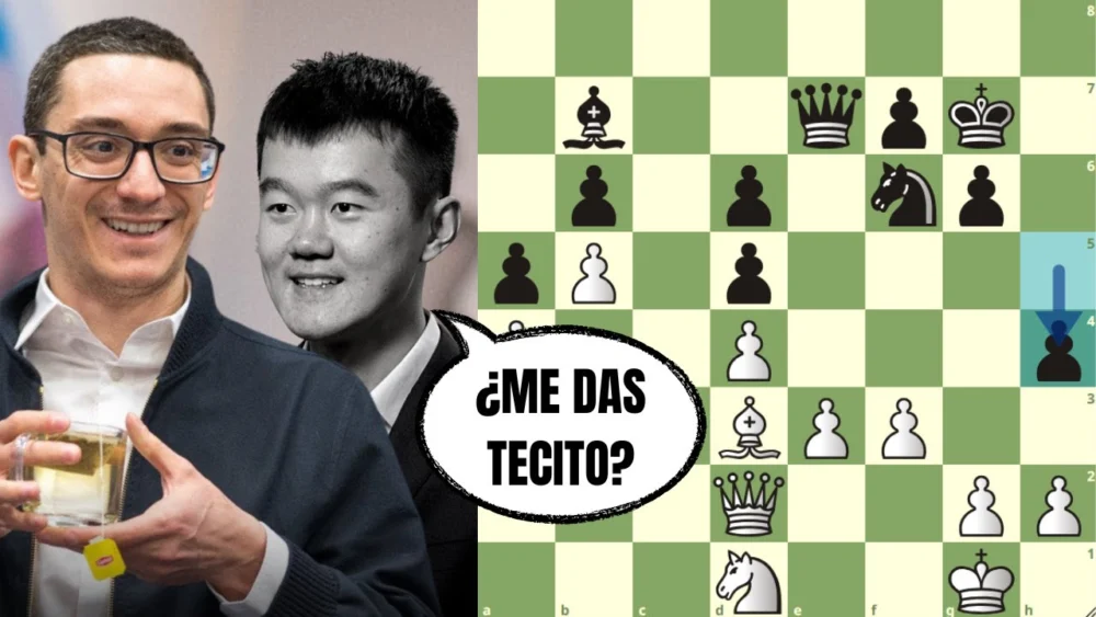 Miniatura del video: ¡DESAPROVECHA GRAN OPORTUNIDAD! 😓: Caruana vs Ding (Sinquefield Cup 2024)