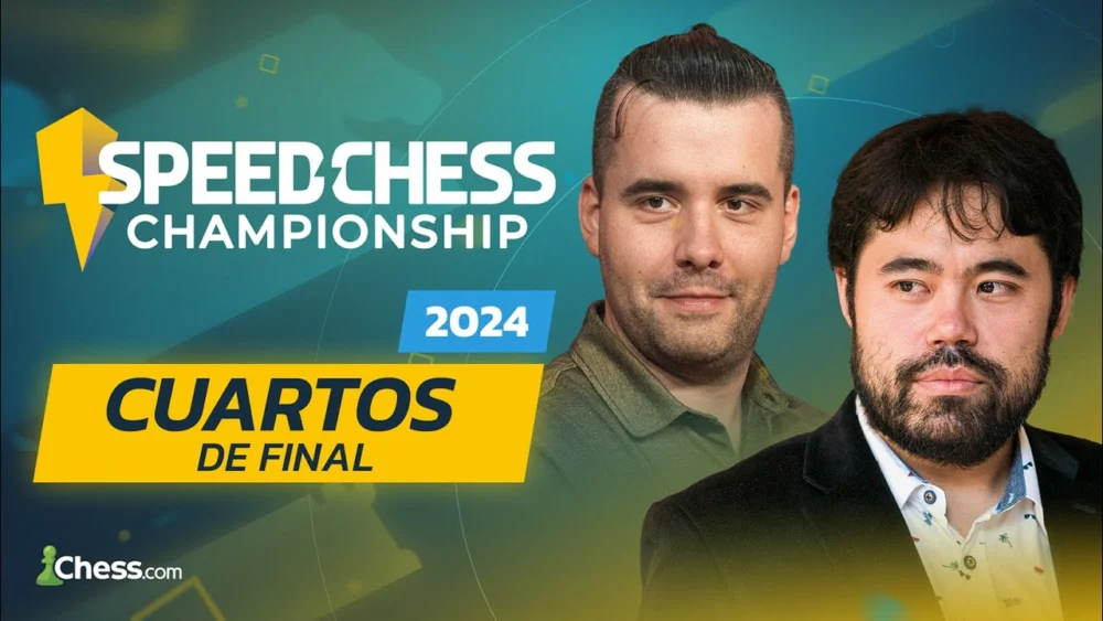 Miniatura del video: Nakamura vs. Nepo. El GANADOR se enfrenta a Firouzja | SCC Cuartos de final