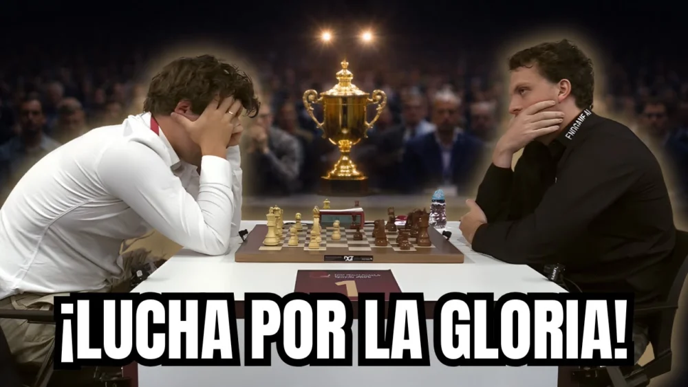 Miniatura del video: ¡VENCE A SU ENEMIGO Y ES CAMPEÓN MUNDIAL! 👑: Carlsen vs Niemann (Mundial de Rápidas 2025)
