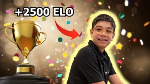 Miniatura del video: ¡CAMPEÓN + 2500 DE ELO + NORMA DE GM! 🏆: Oro vs Granda (Leyendas & Prodigios 2025)