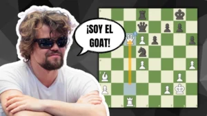 Miniatura del video: ¡¡¡MAGNUS LOGRA LOS 2900 DE ELO!!! 🐐: Carlsen vs Sarin (Tata Steel India Blitz 2024)