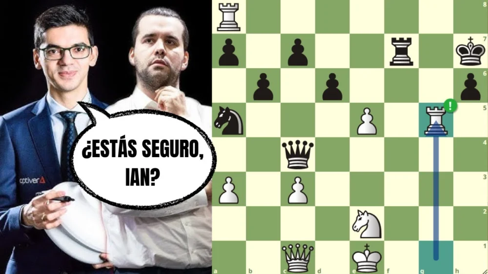 Miniatura del video: ¡AJEDREZ DE ATAQUE CON BOMBAZO DE TORRE! 💥: Nepomniachtchi vs Giri (Sinquefield Cup 2024)