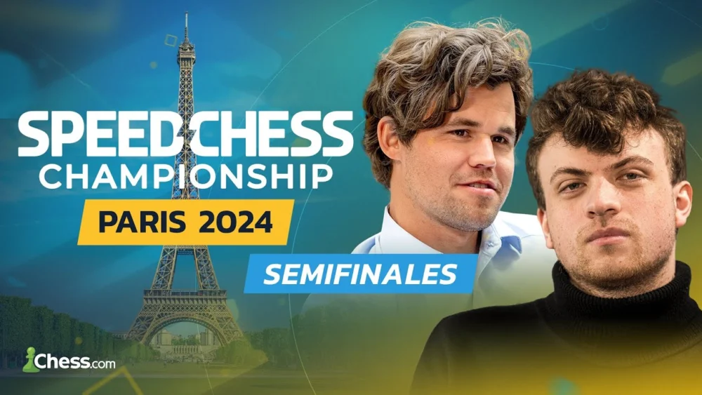 Miniatura del video: Magnus Carlsen vs. Hans Niemann, El Match del Siglo | 2ª Semifinal SCC en directo desde París
