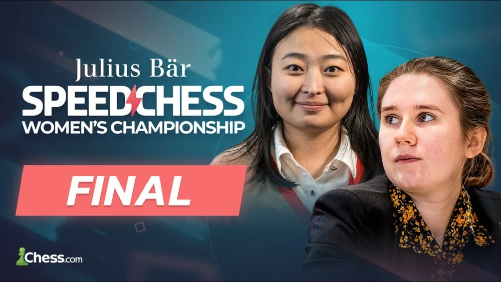 Miniatura del video: GRAN FINAL | Ju Wenjun vs Polina Shuvalova | Women’s Speed Chess Championship
