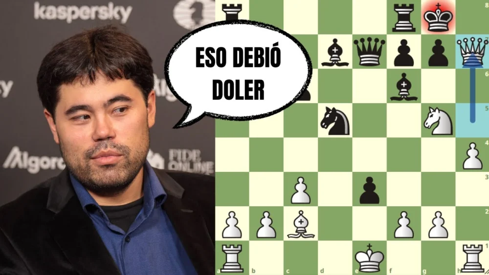 Miniatura del video: ¡SÚPER GM da una PALIZA (y mate) a JUGADORA DE 1800! 💥: Reinecke vs Nakamura (Bullet Brawl 2024)