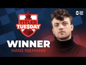 Miniatura del video: Victoria de Hans Niemann en el Titled Tuesday
