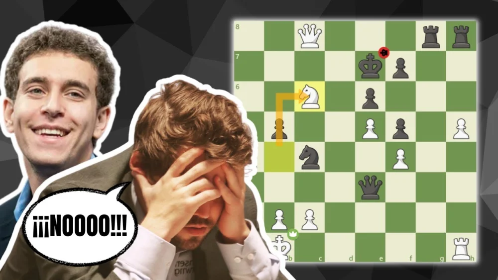 Miniatura del video: ¡Naroditsky HUMILLA a Carlsen con Jaque Mate INMORTAL! 😱