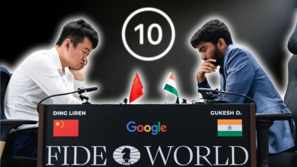Miniatura del video: Ding vs Gukesh | Campeonato Mundial de Ajedrez 2024 | Partida 10
