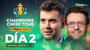 Miniatura del video: Carlsen VS MVL, ¿podrán Firouzja y Aronian sobrevivir? | Champions Chess Tour Finales 2024 Día 2