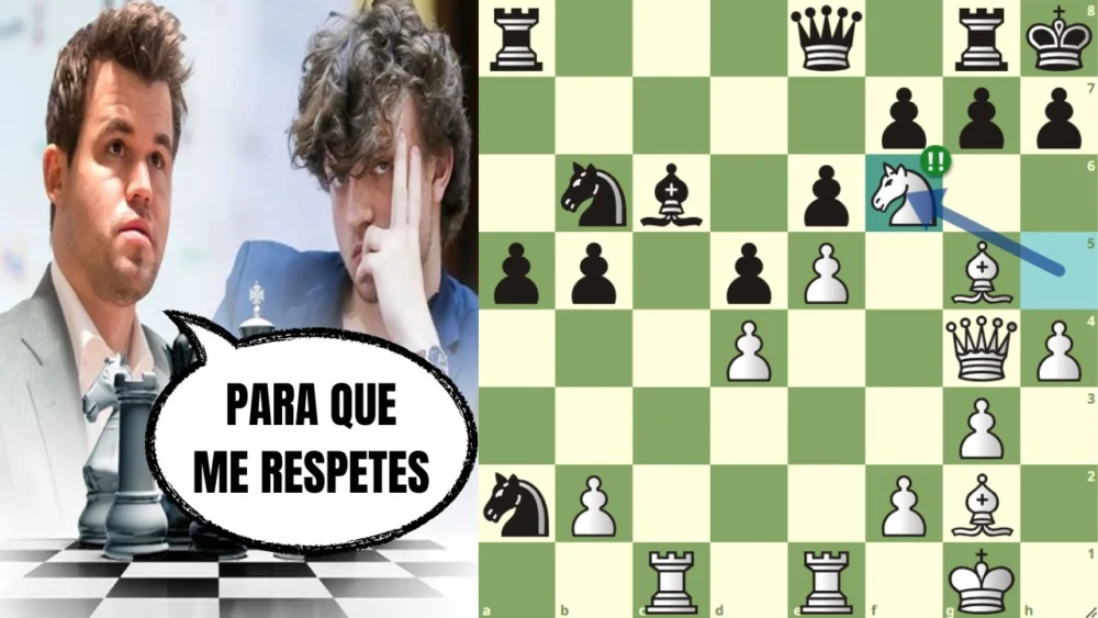 Miniatura del video: ¡DESTRUYE A SU RIVAL CON UN ATAQUE INMORTAL! 💥: Carlsen vs Niemann (Speed Chess Championship 2024)