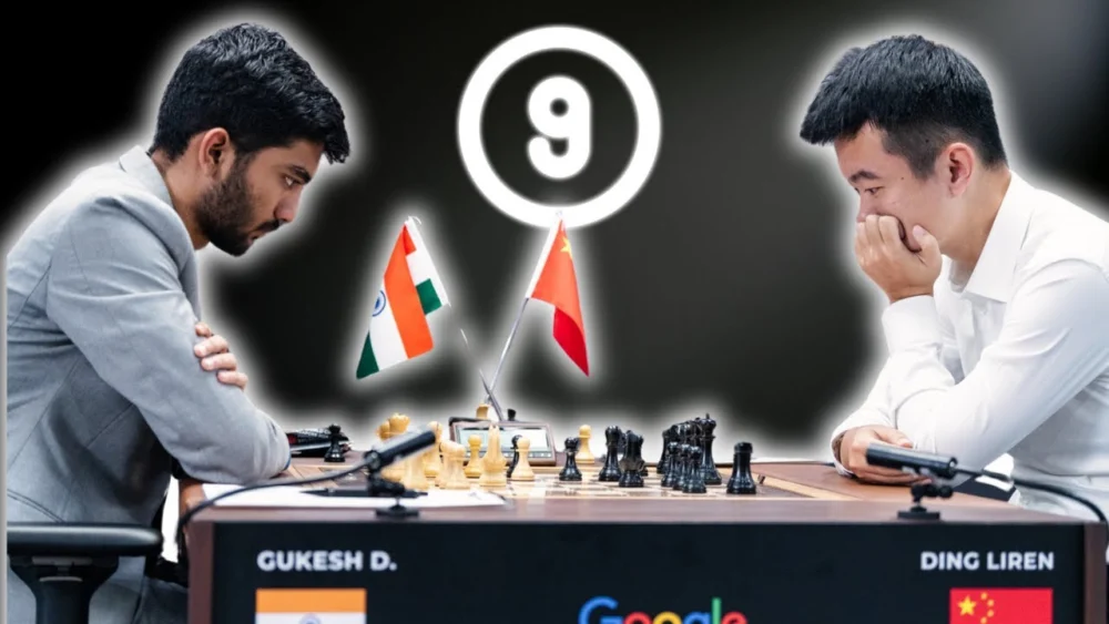 Miniatura del video: Gukesh vs Ding | Campeonato Mundial de Ajedrez 2024 | Partida 9
