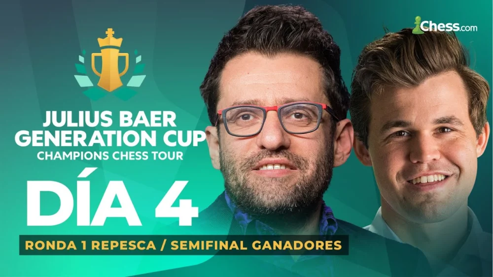 Miniatura del video: ¿Podrá Aronian parar a Magnus Carlsen? | Día 4 | Julius Baer Generation Cup (CCT