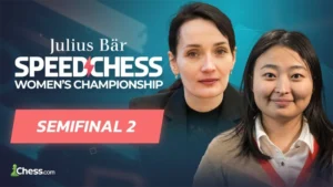 ¡La Campeona Mundial Ju Wenjun se enfrenta a Kateryna Lagno! | WSCC Semifinal