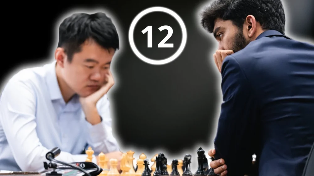 Miniatura del video: Ding vs Gukesh | Campeonato Mundial de Ajedrez 2024 | Partida 12