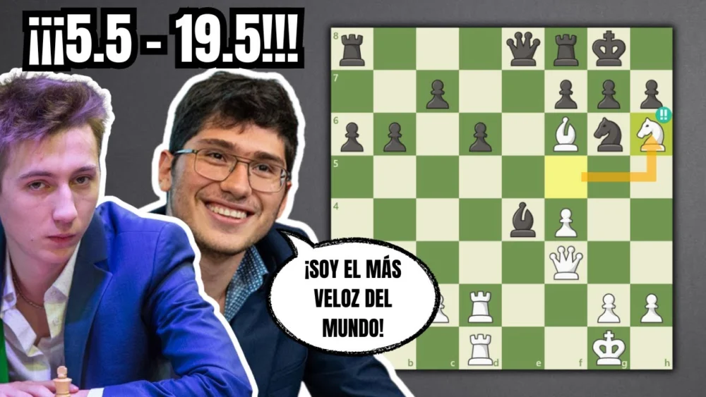 Miniatura del video: ¡Firouzja DESTRUYE a Bortnyk y es CAMPEÓN MUNDIAL! 🏆
