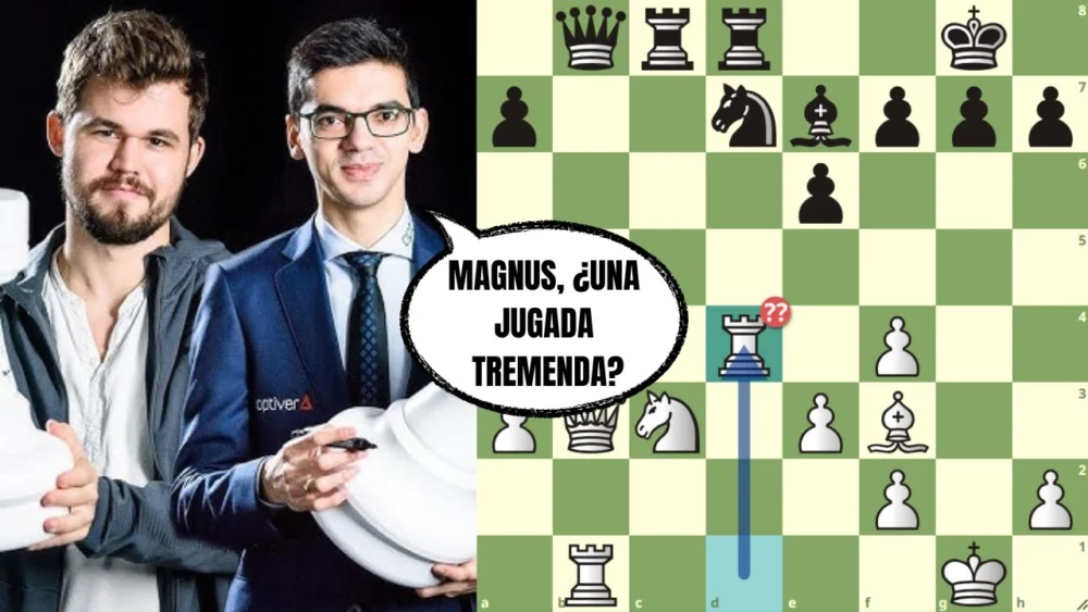Miniatura del video: ¡ERROR FATAL ACABA RÁPIDO LA PARTIDA! 💥: Giri vs Carlsen (Tech Mahindra 2024)
