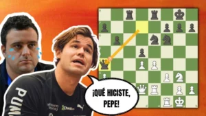 Miniatura del video: Pepe Cuenca ARRUINA la partida de Magnus Carlsen… ¿O no?