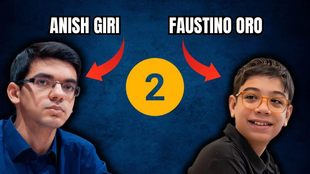 Miniatura del video: ¡EL REY SE LANZA AL ATAQUE Y DECIDE LA PARTIDA! 👑: Giri vs Oro (Partida 2, ICC Match 2025)