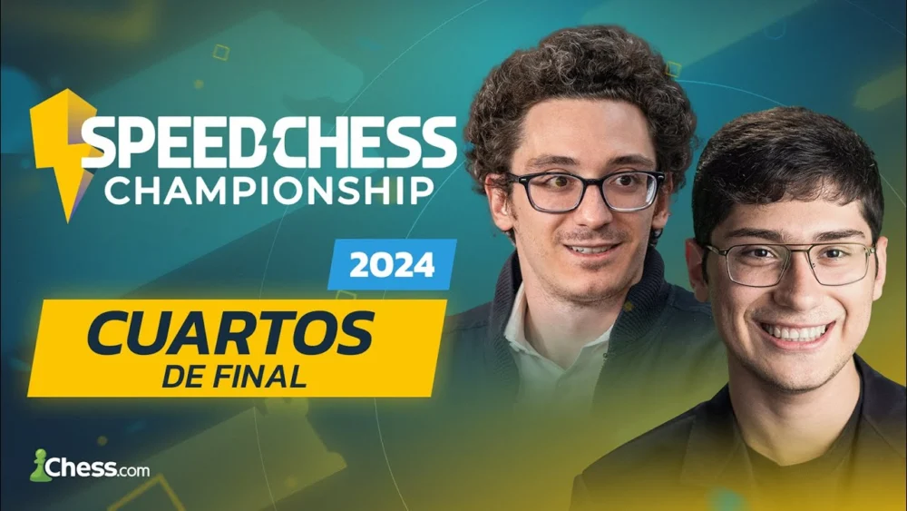 Miniatura del video: El príncipe del ajedrez, Firouzja, vs. el nº3 del Mundo, Caruana | SCC Cuartos de final