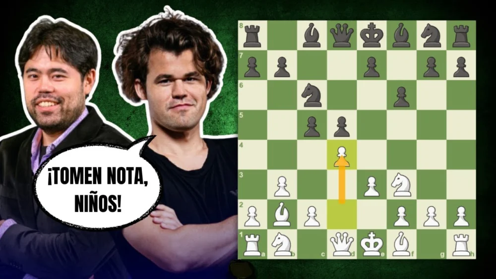 Miniatura del video: CÓMO JUGAR LA APERTURA NIMZO-LARSEN 👀: Carlsen vs Nakamura (Late Titled Tuesday 2024)