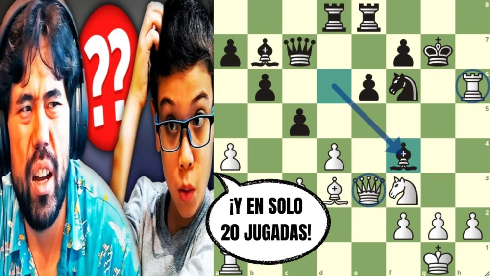 Miniatura del video: ¡NIÑO GENIO GANA AL #2 DEL MUNDO, USANDO SOLO 15 SEGUNDOS! 😱: Nakamura vs Oro (Bullet Brawl 2024)