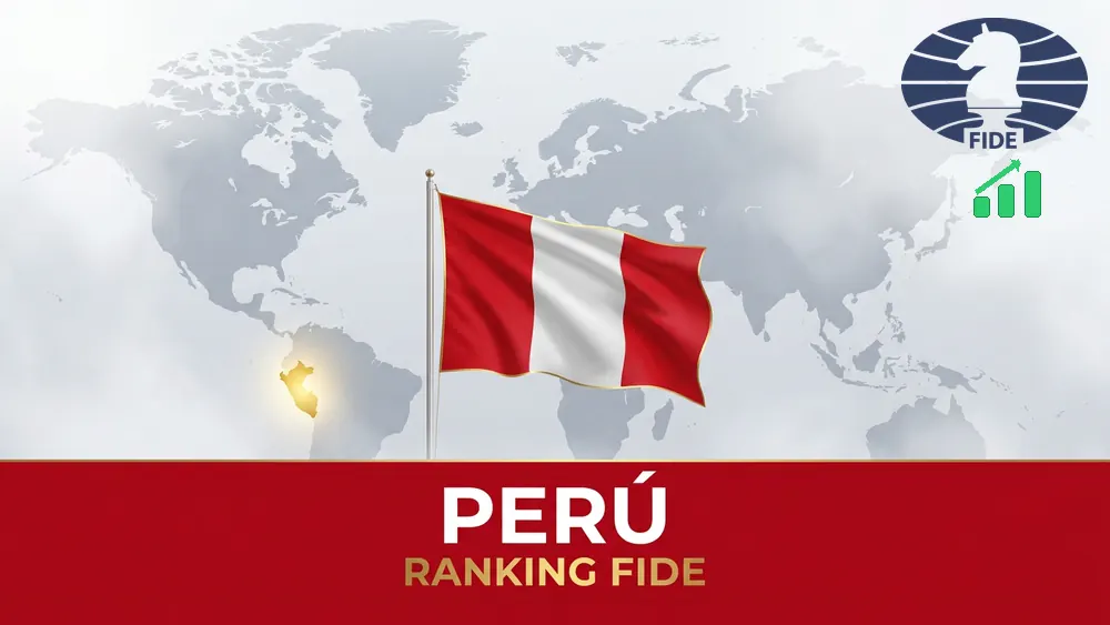 Los 20 mejores jugadores de ajedrez de Ajedrez de Perú ranking FIDE e historia