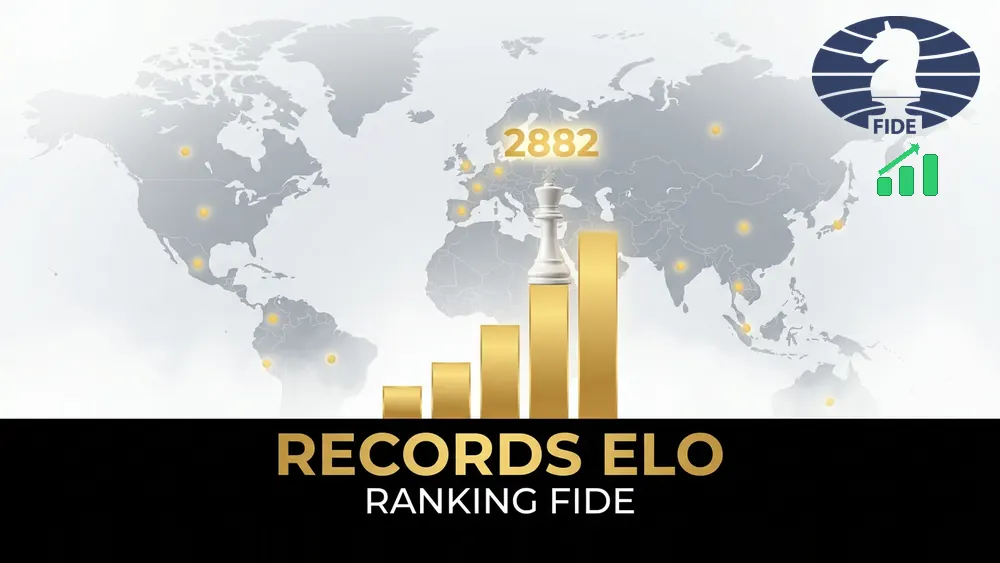 Las Calificaciones Oficiales más Altas de la FIDE: Récords ELO e Historia Las Calificaciones Oficiales más Altas de la FIDE: Récords ELO e Historia