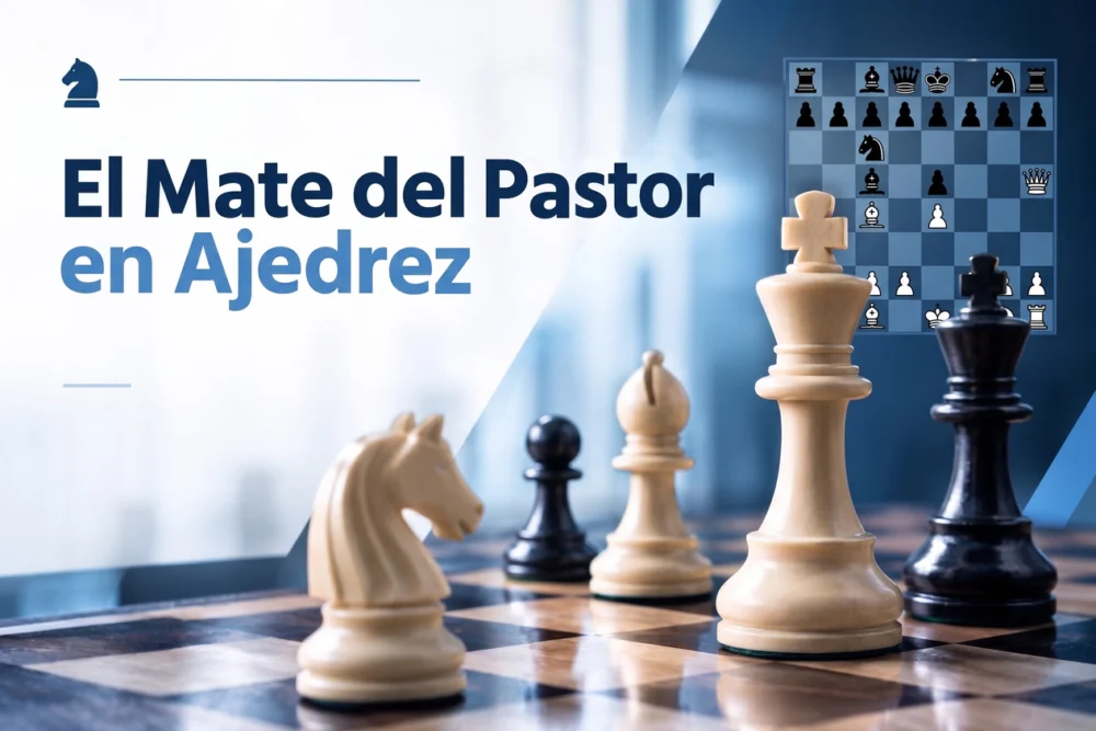 Jugadores de Ajedrez 116 El Mate del Pastor en Ajedrez