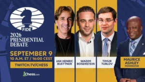 Chess.com hosts first FIDE presidential debate