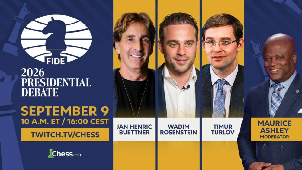 Chess.com hosts first FIDE presidential debate