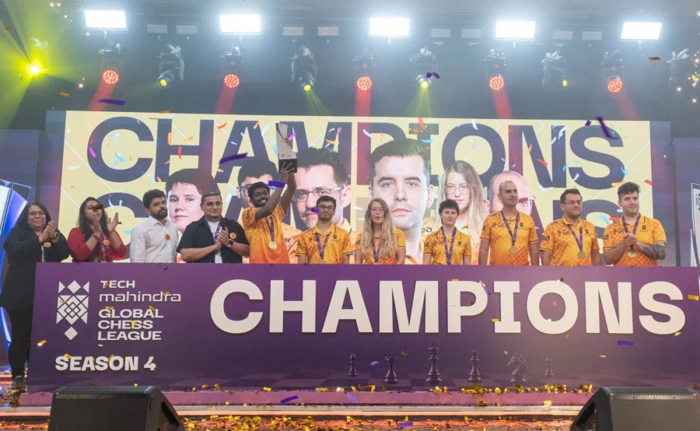 Ganges Grandmasters Conquista la Global Chess League 1 GCL 2026: Ganges Grandmasters upset defending champions Alpine APL Pipers to clinch maiden crown