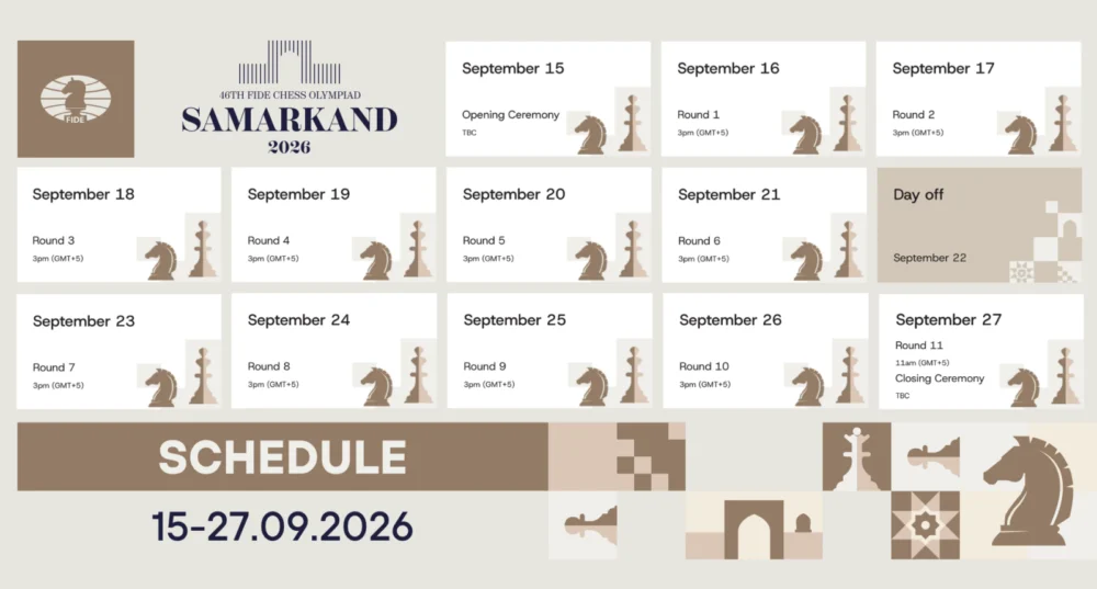 Tickets for the 46th FIDE Chess Olympiad now on sale