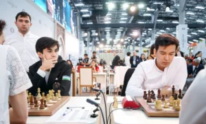 Jugadores de Ajedrez 62 Olympiad Day 10: Uzbekistan in command as medal race goes to the wire