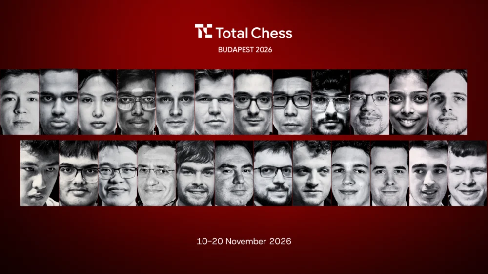 Total Chess Tour anuncia seis estrellas más para Budapest 1 Total Chess World Championship Tour announces six more stars for Budapest pilot
