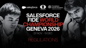 Jugadores de Ajedrez 65 Salesforce FIDE World Championship Match 2026: Schedule, format, and prize fund confirmed