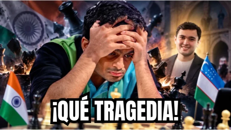 Error Decisivo por la Medalla de Oro en Ajedrez