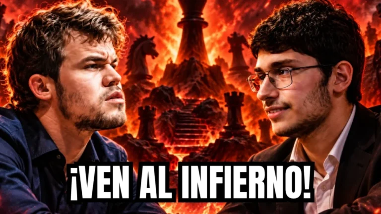 ¡Firouzja ARRASTRA a Carlsen a un INFIERNO TÁCTICO… Y ESTO PASÓ! 🔥