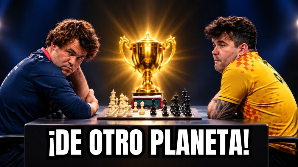 Jugadores de Ajedrez 62 Jugadores de Ajedrez miniatura se corona campeon con un remate de otro mundo JBKQGMAUssQ