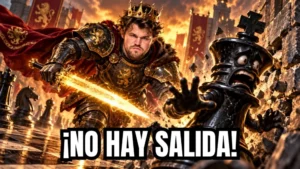 Carlsen vs Rustemov Ajedrez: ¡Sacrifica, Caza al Rey y Mate Brutal! 🤯