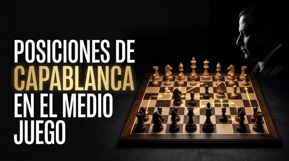 Posiciones de Capablanca: 5 lecciones de técnica única