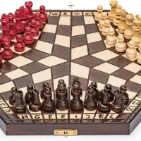Imagen ilustrativa sobre juego de ajedrez para 3 jugadores que te har? volar la cabeza en ajedrez