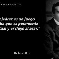 Imagen ilustrativa sobre frases de richard reti en ajedrez