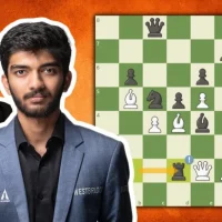 Miniatura del video: ¡EXTRAORDINARIO SACRIFICIO DE CALIDAD! 👏: Bacrot vs Gukesh (Gran Suizo, 2025)